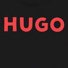 Boys Black Logo T-Shirt, 3, hi-res