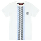 Boys White Logo T-Shirt, 1, hi-res