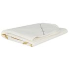 White & Gold Logo Baby Blanket, 1, hi-res