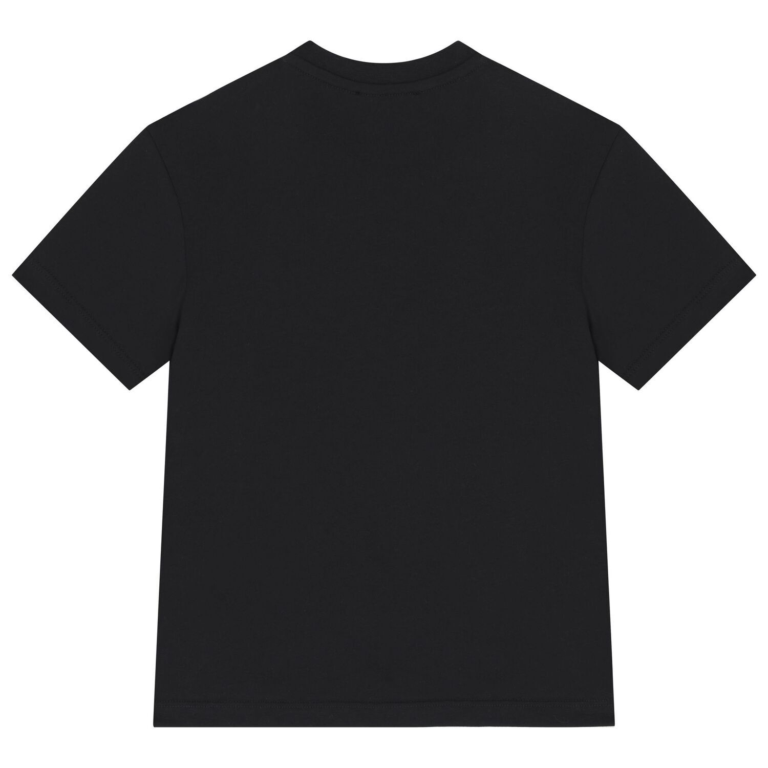Boys Black Logo T-Shirt, 2, hi-res