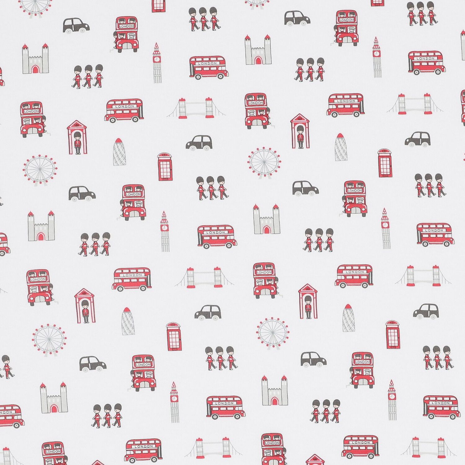 Baby Boys White Lively London Blanket, 1, hi-res image number null