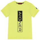 Boys Green Logo T-Shirt, 2, hi-res