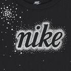 Girls Black Logo T-Shirt, 1, hi-res