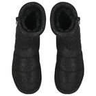 Girls Black Logo Boots, 1, hi-res