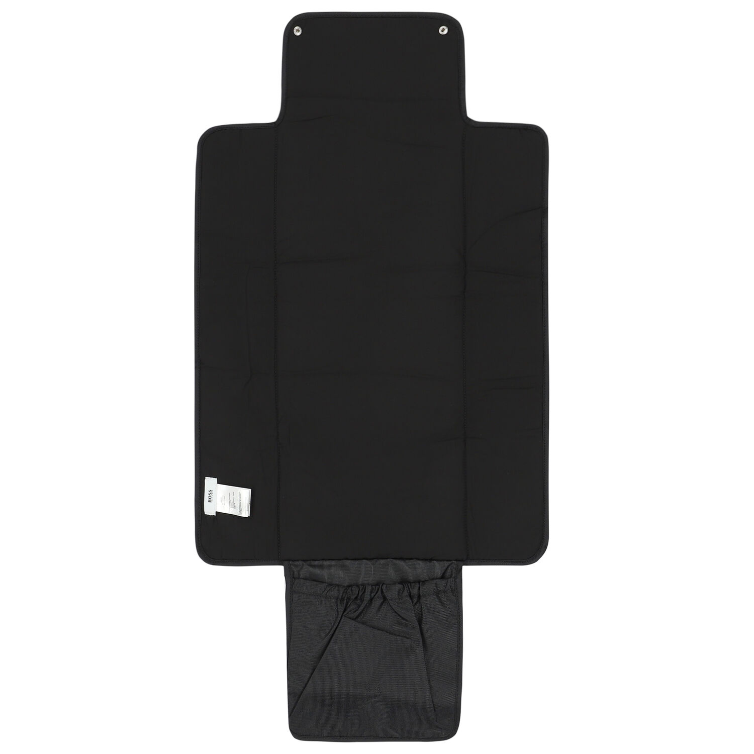 Black Logo Baby Changing Mat , 1, hi-res