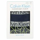 Boys Navy & Black Boxer Shorts ( 2-Pack ), 1, hi-res
