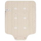 Beige Teddy Bear Logo Quilted Baby Changing Mat, 1, hi-res