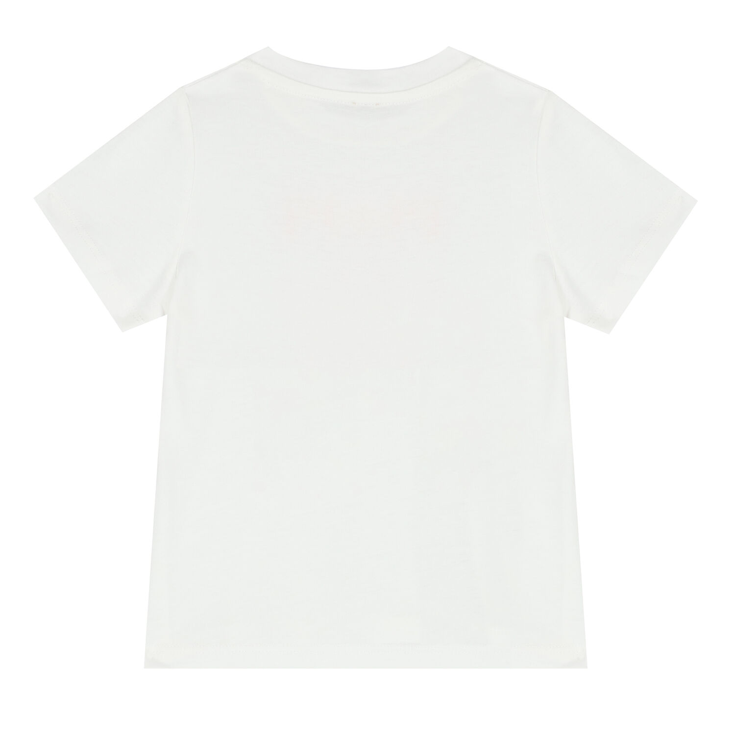 Younger Girls White Logo T-Shirt, 1, hi-res