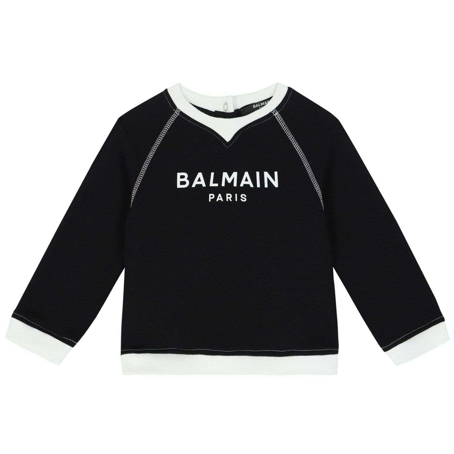 Black & White Logo Sweatshirt, 1, hi-res