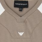 Boys Beige Logo T-Shirt, 2, hi-res