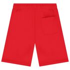 Boys Red Logo Shorts, 1, hi-res