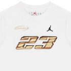 Boys White Jordan T-Shirt, 1, hi-res