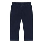 Baby Girls Pink & Navy Blue Heart Leggings Set, 1, hi-res