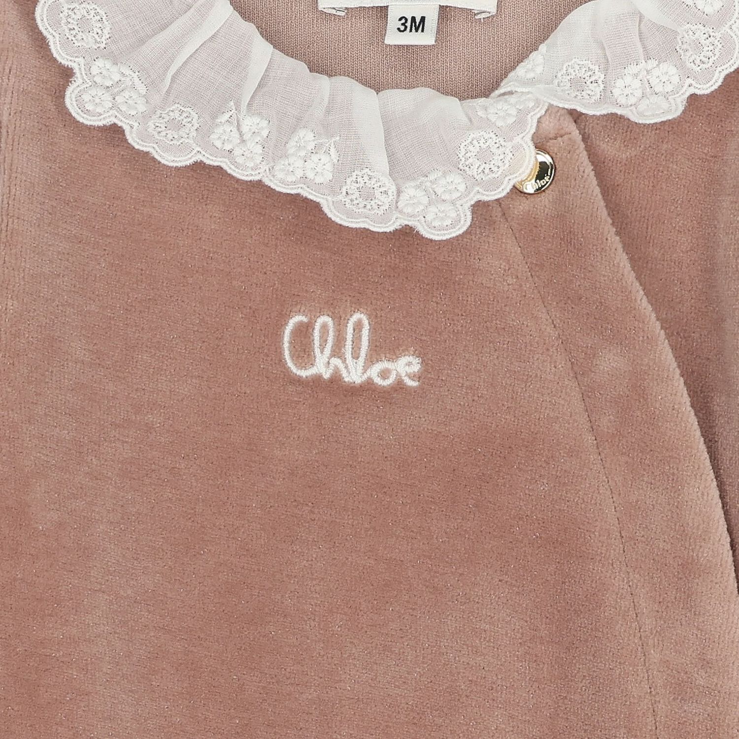 Baby Girls Ivory & Brown Babygrow Gift Set, 1, hi-res