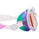 Girls Multi-Coloured Rhinestone Swimming Goggles, 1, hi-res