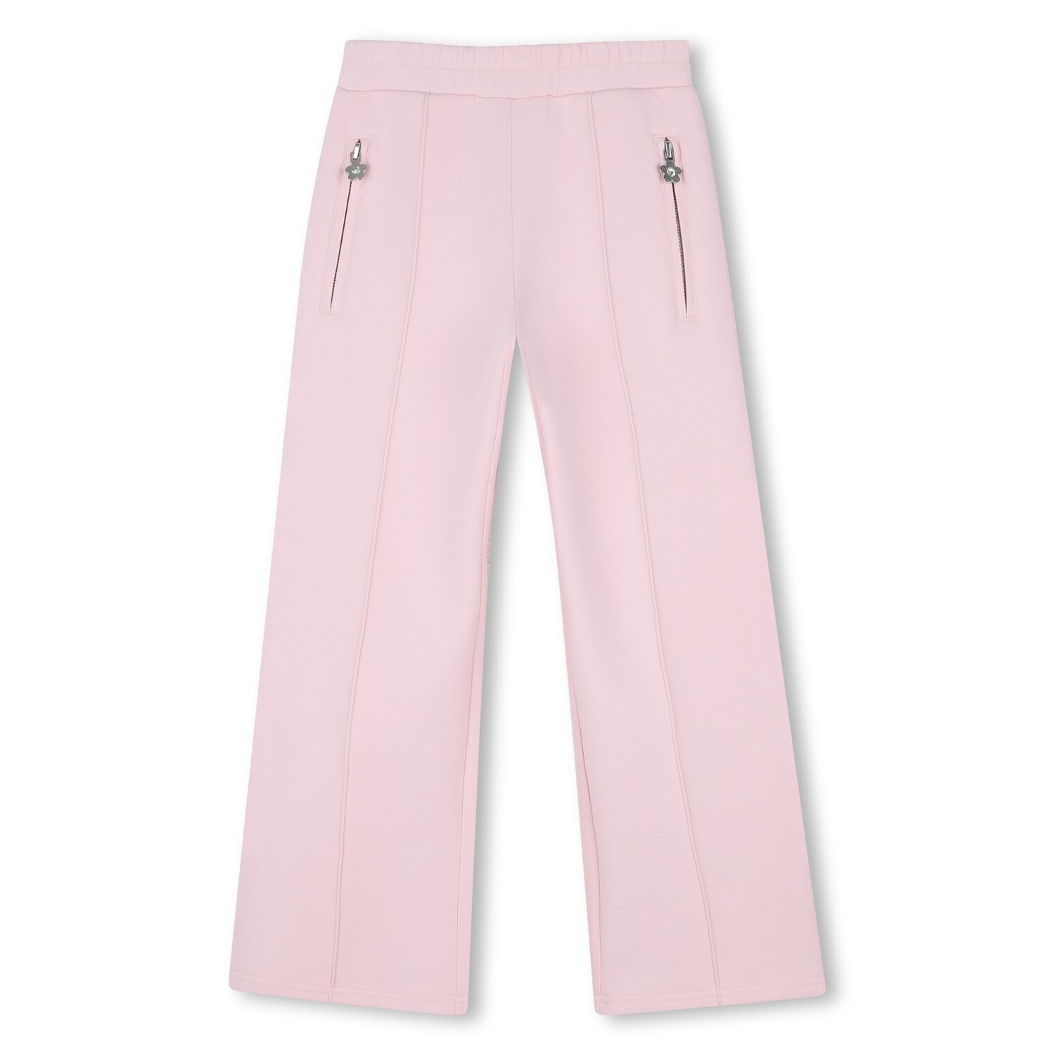 Girls Pink Embellished Logo Joggers, 1, hi-res