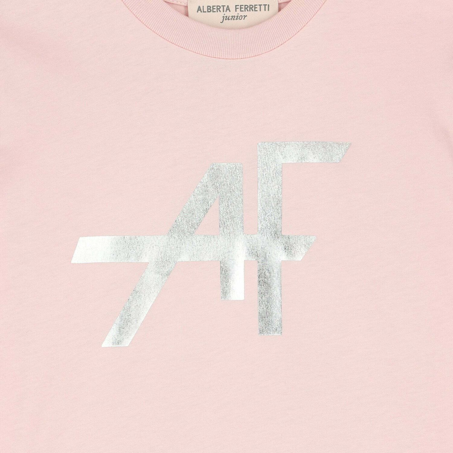 Girls Pink Logo T-Shirt, 1, hi-res
