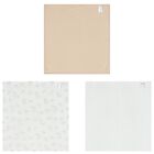 White & Beige Baby Muslin Swaddles (3-Pack), 3, hi-res