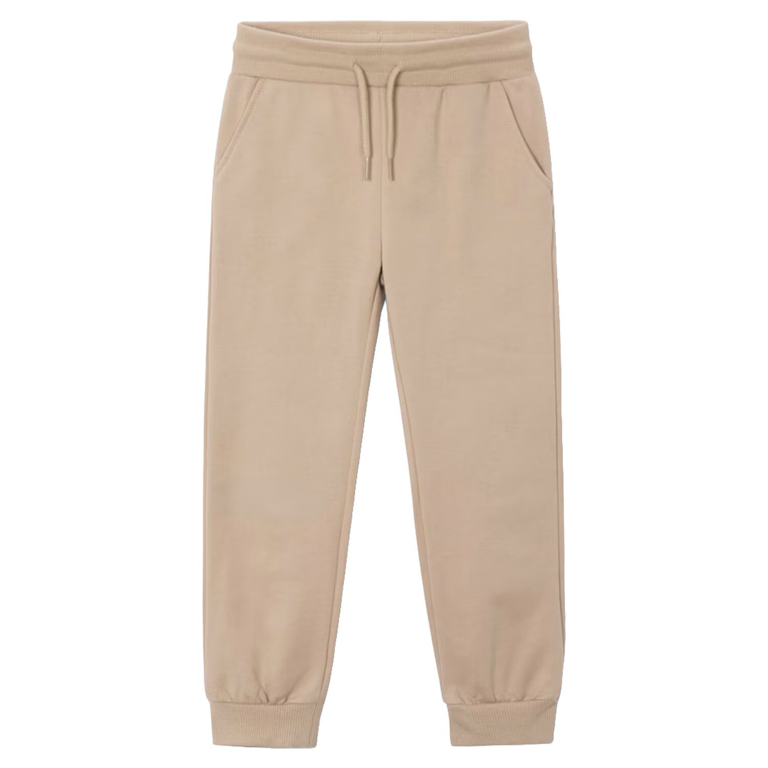 Boys Beige Joggers, 3, hi-res