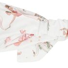 Baby Girls White & Pink Opera Headband, 1, hi-res