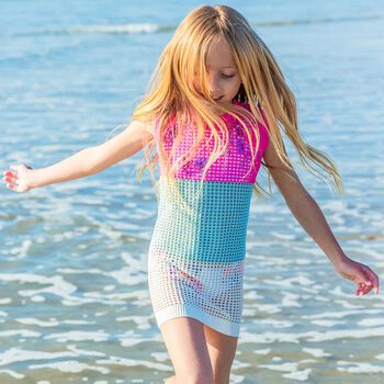 Girls Multi-Coloured Cover-Up Dress