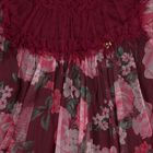 Baby Girls Red Floral Tulle Nadiya Dress, 1, hi-res
