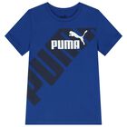 Boys Blue Logo T-Shirt, 2, hi-res