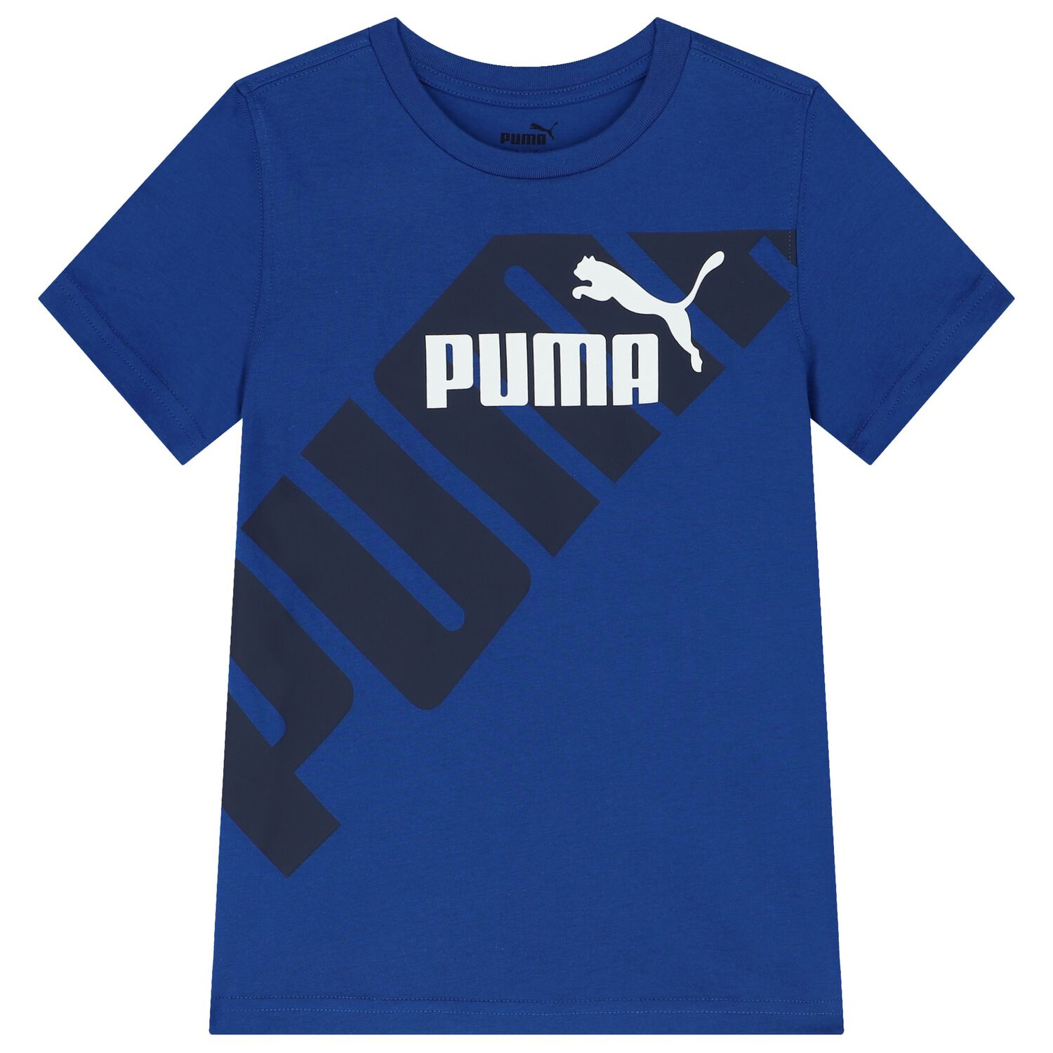 Boys Blue Logo T-Shirt, 2, hi-res