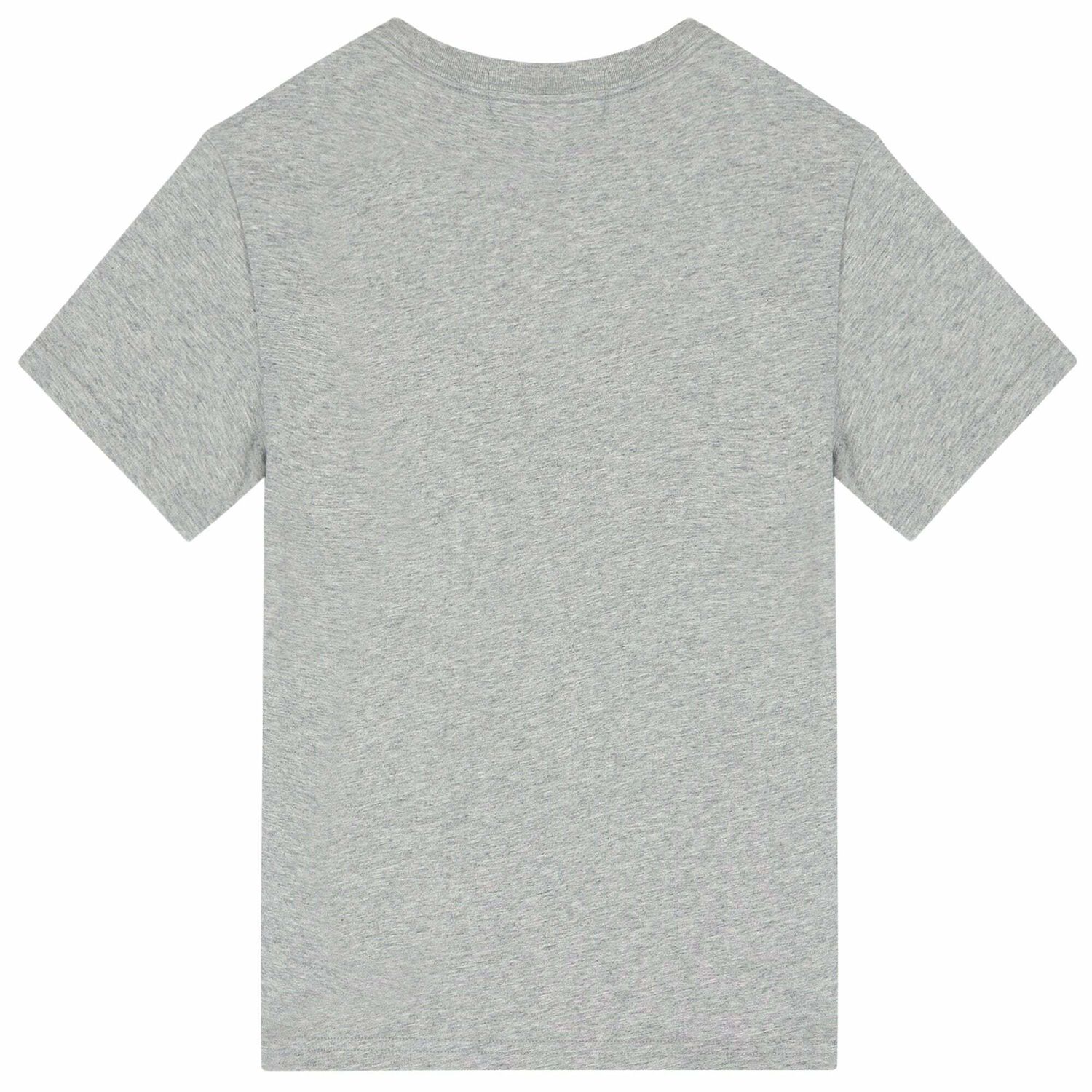 Older Boys Grey Logo T-Shirt, 3, hi-res