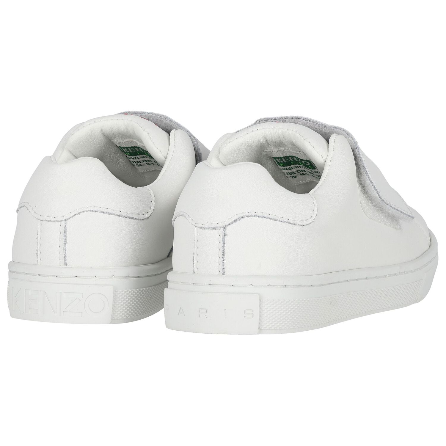 White Tiger Logo Trainers, 1, hi-res