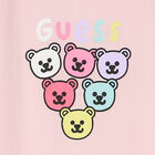Baby Girls Pink Teddy Bear Logo Babygrow, 1, hi-res