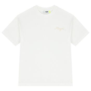 Boys Ivory Logo T-Shirt