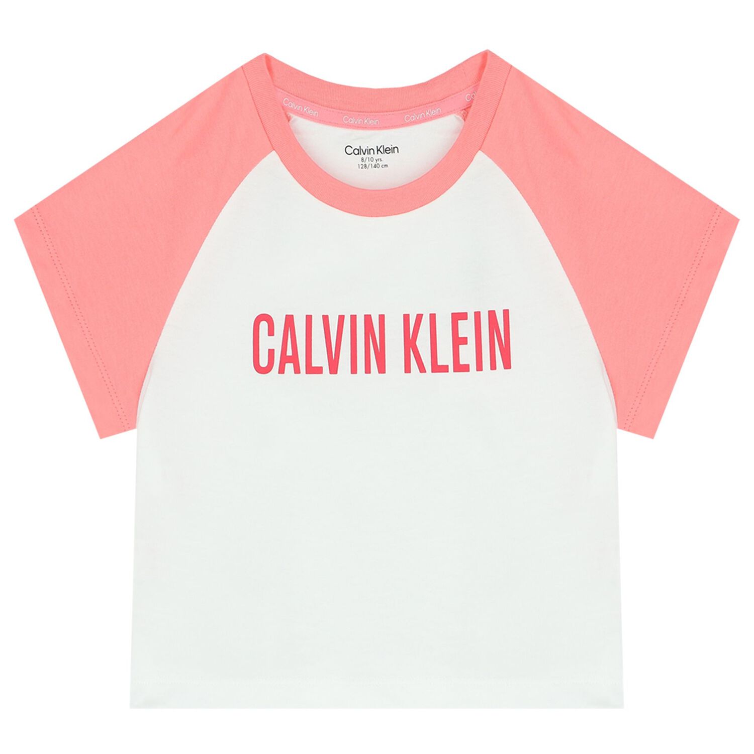 Girls White & Pink Logo Leggings Set, 1, hi-res