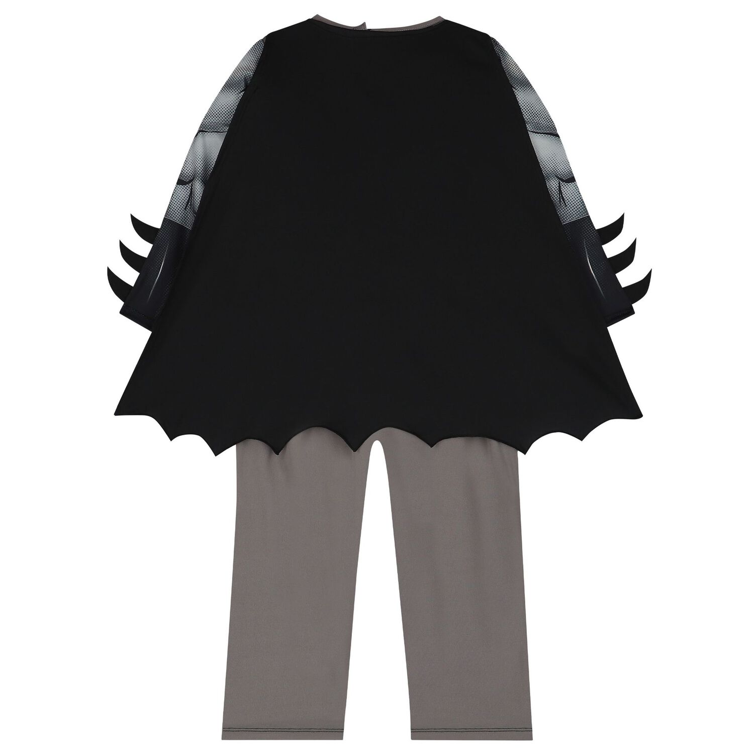 Boys Black & Grey Batman Costume, 1, hi-res image number null