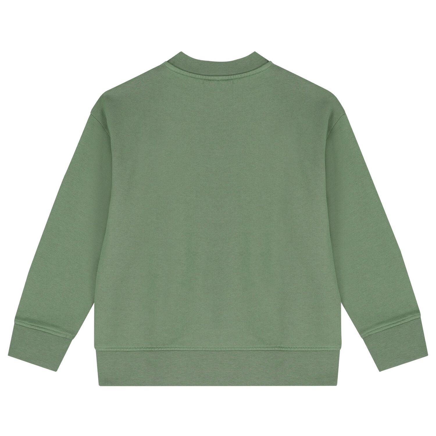 Boys Green Logo Sweatshirt, 1, hi-res