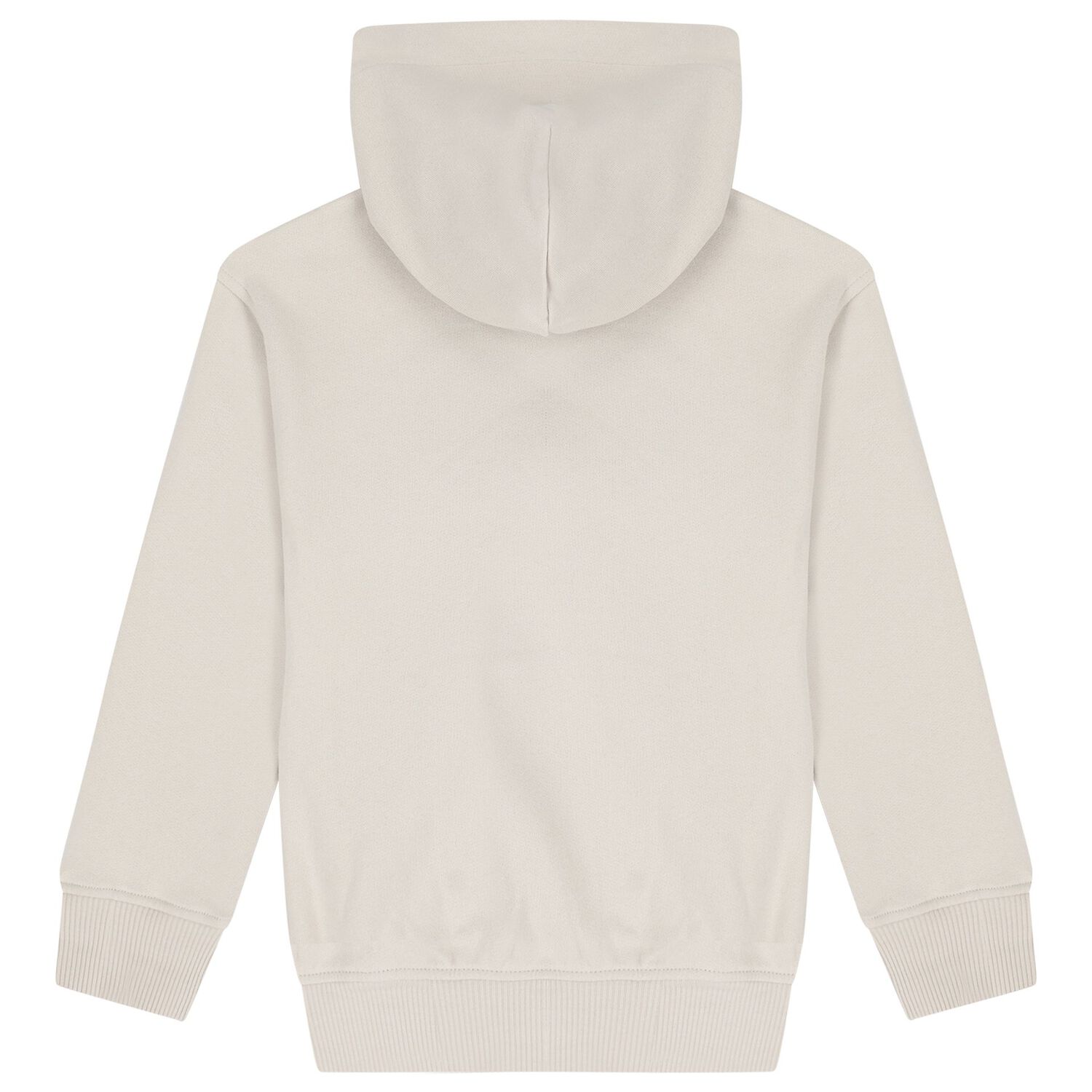 Boys Beige Logo Hooded Top, 2, hi-res