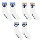 Baby Boys White Logo Socks ( 3 Pack ), 1, hi-res