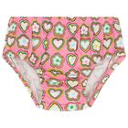 Girls Pink Flowers Dress Set, 1, hi-res