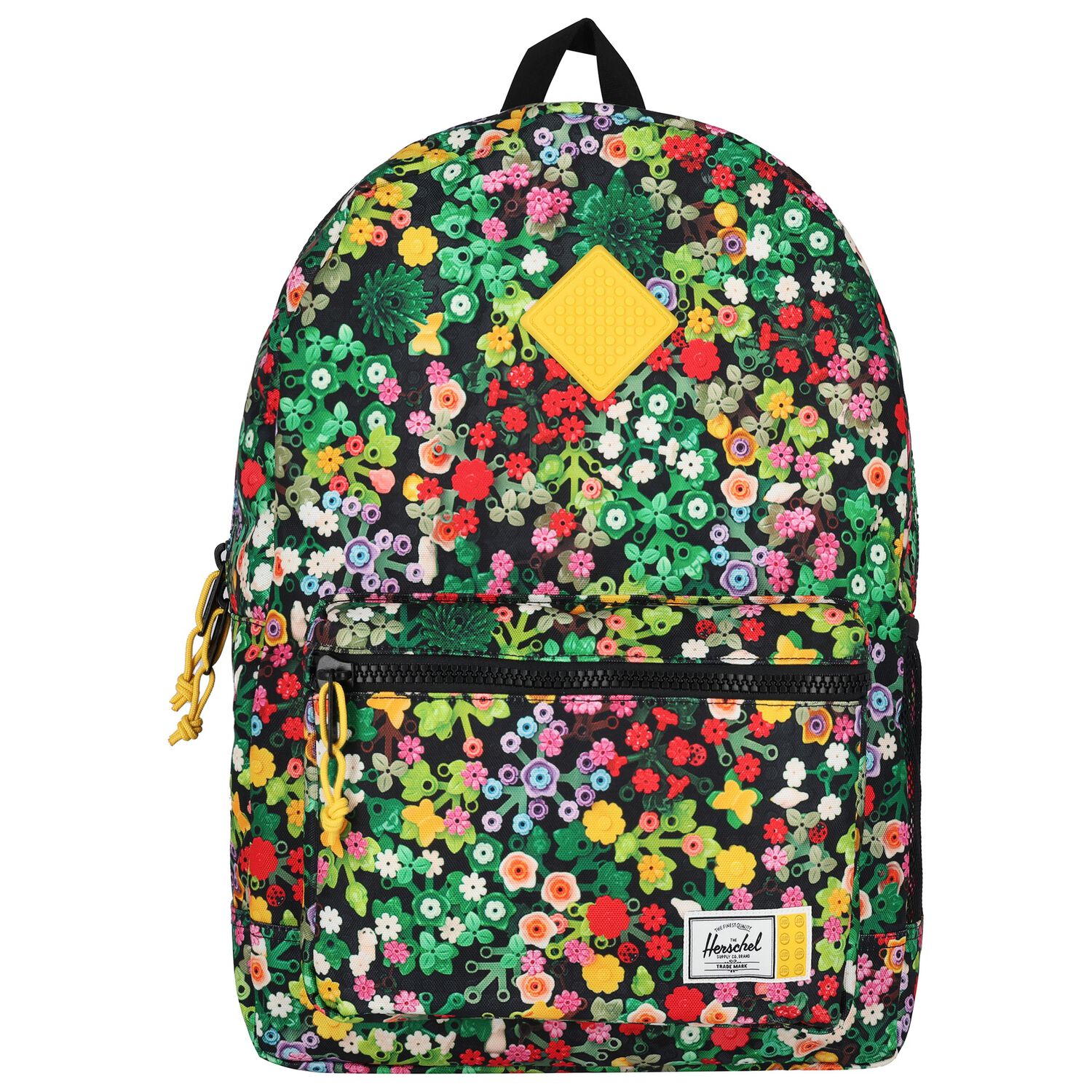 Girls Green Floral LEGO® Backpack, 2, hi-res