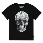 Black Skull Logo T-shirt, 1, hi-res