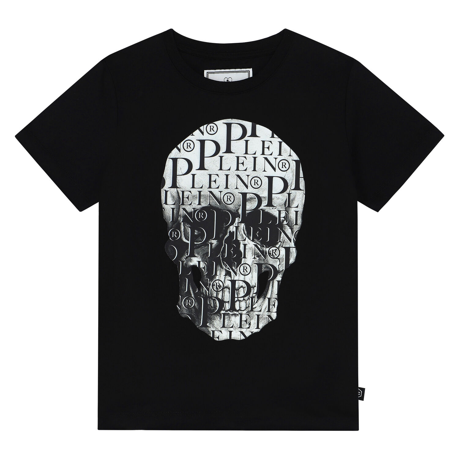 Black Skull Logo T-shirt, 1, hi-res