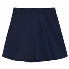 Girls Navy Logo Skirt, 2, hi-res