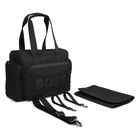 Mini Me Black Logo Baby Changing Bag ( 35cm ), 1, hi-res