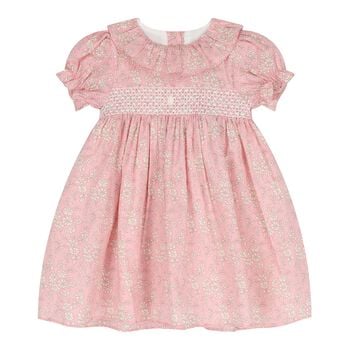 Baby Girls Pink Floral Dress
