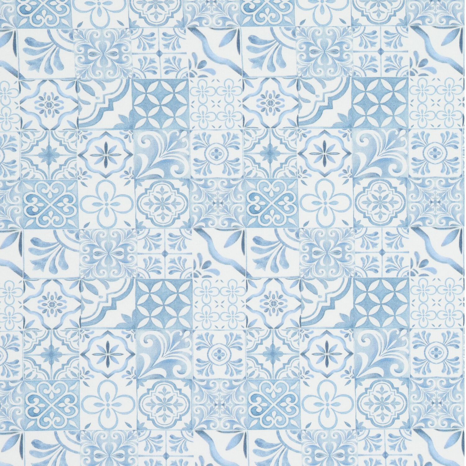 Baby Boys Blue & White Blanket, 1, hi-res