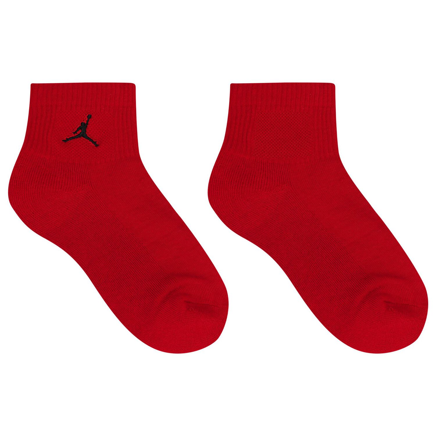 Red, White & Black Jordan Logo Socks ( 6-Pack ), 1, hi-res