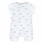 Baby Boys White & Grey Cloud Shortie, 1, hi-res