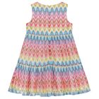 Girls Multi-Colored Zigzag Dress, 1, hi-res