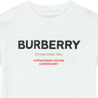 White Logo Romper, 1, hi-res