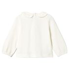 Younger Girls White Fairy Long Sleeve Top, 3, hi-res